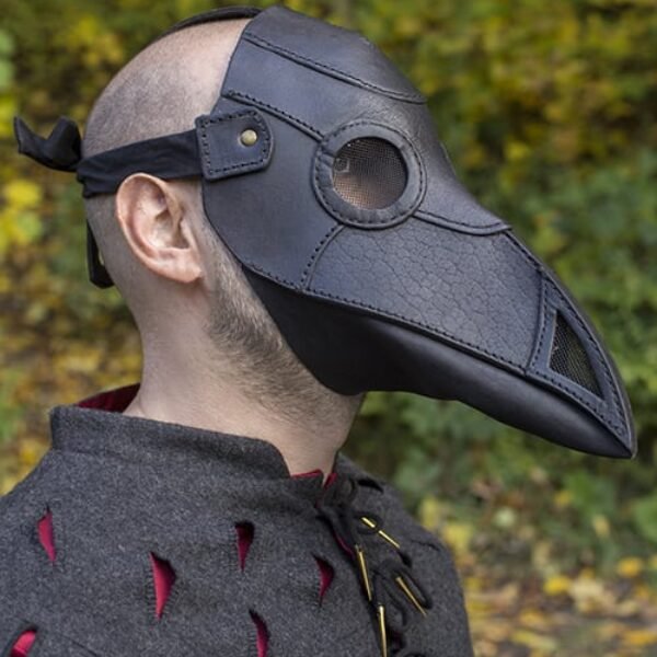 Plague Doctor Mask - Black