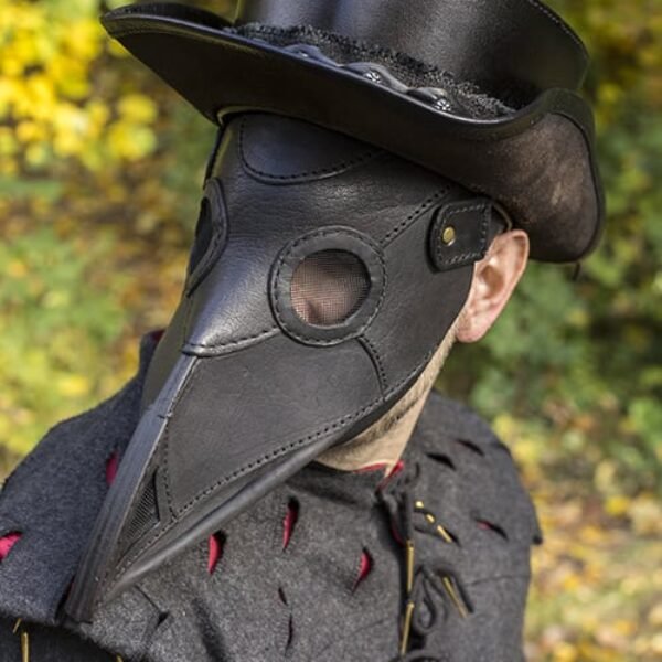 Plague Doctor Mask - Black