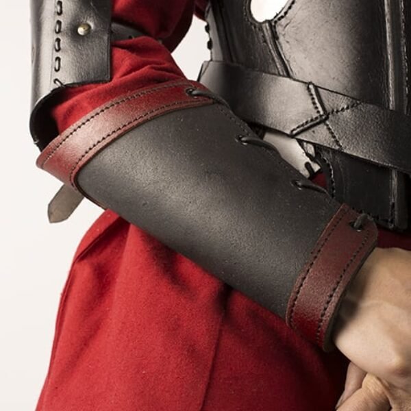 Bracers Warrior - Red-Black