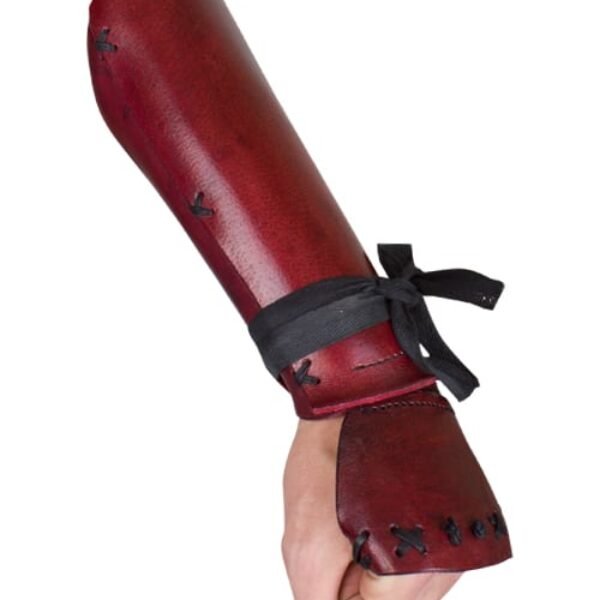 Samurai Bracers - Red - M