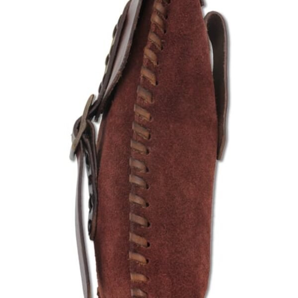 Merchant Suede Bag - Brown