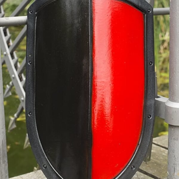 RFB Kite Shield - Black/Red - 60x36 cm