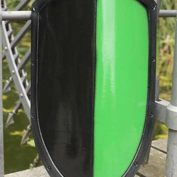 RFB Kite Shield - Black/Green - 60x36 cm