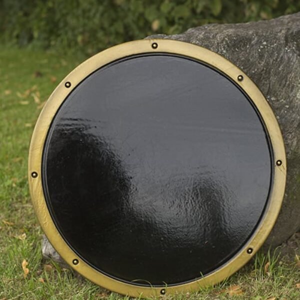 RFB Round Shield - Black/Gold - ø50 cm