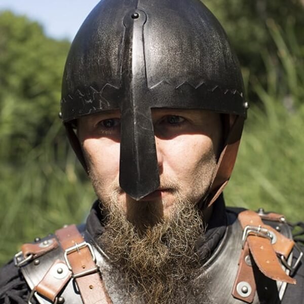 Norman Nasal Helmet - Epic Dark