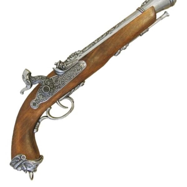 Pistola flintlock - Italia XVIII secolo - Acciaio