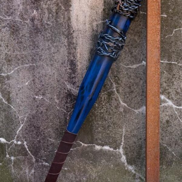 Barbed Wire Bat - 80 cm - Blue