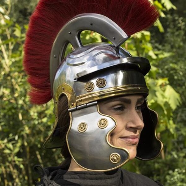 Roman Trooper With Plume